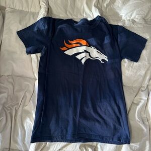 Kids Navy Blue Graphic T-Shirt